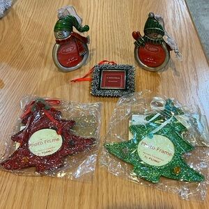 St. Nicholas Jewel Ornament Frame and Snowman frames - Flomo tree frames